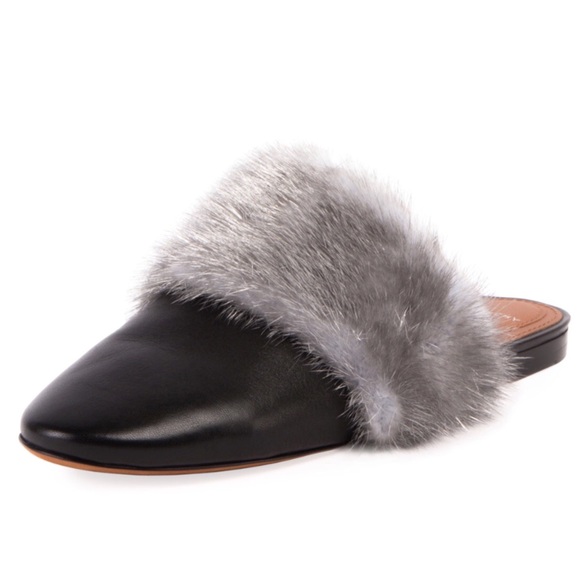 NWT 100% authentic Givenchy Bedford Mink Fur Mule - Picture 2 of 8